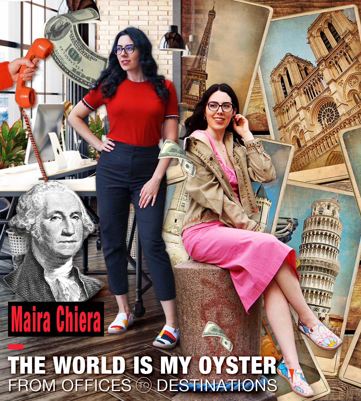 The World is My Oyster-From Offices to Destinations