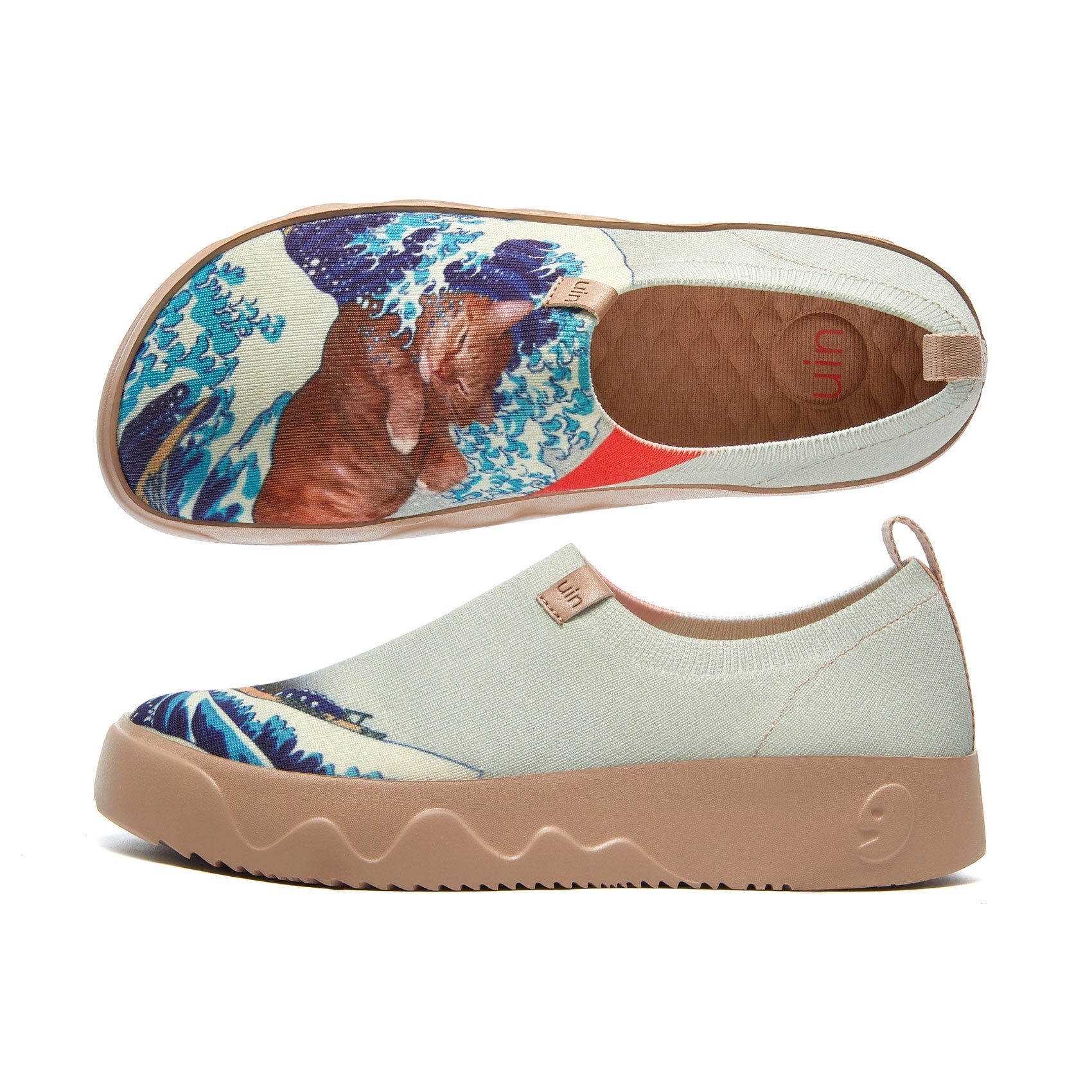 The Great Wave and the Cat Men