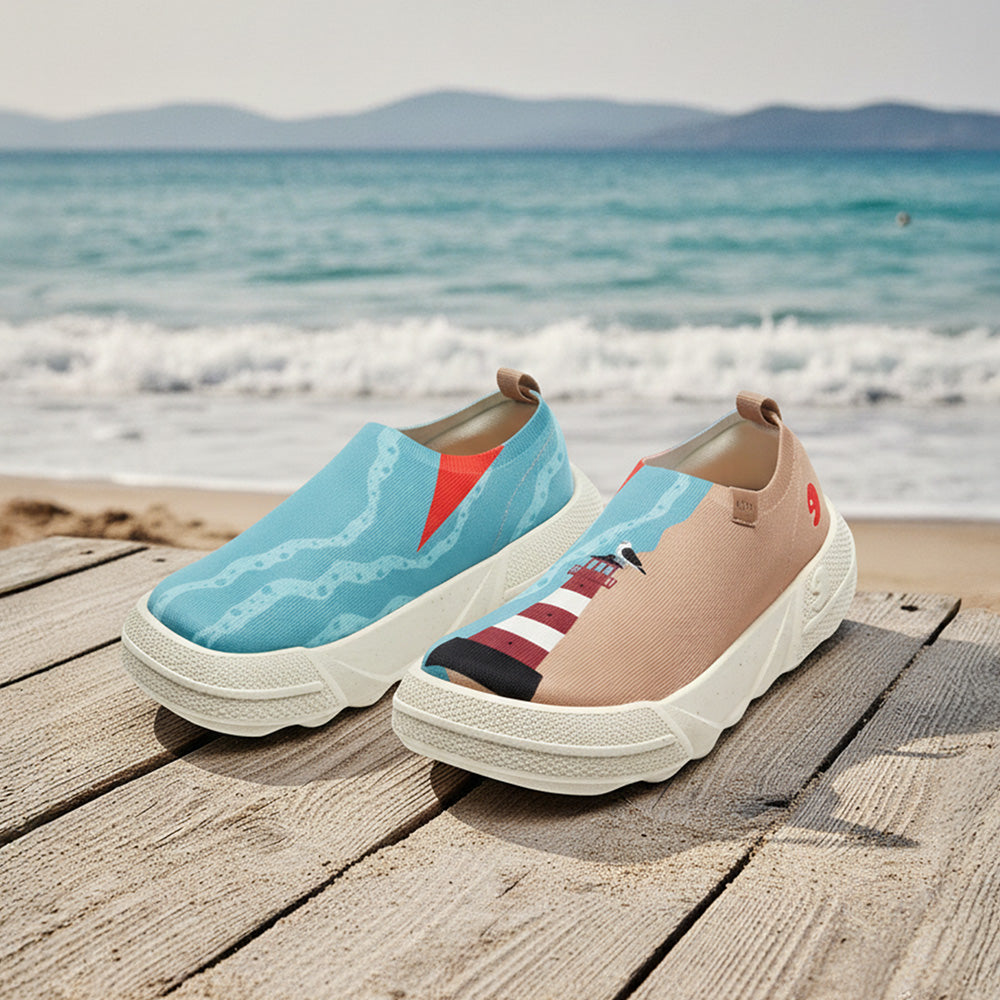 Coastal Lighthouse 3 Men