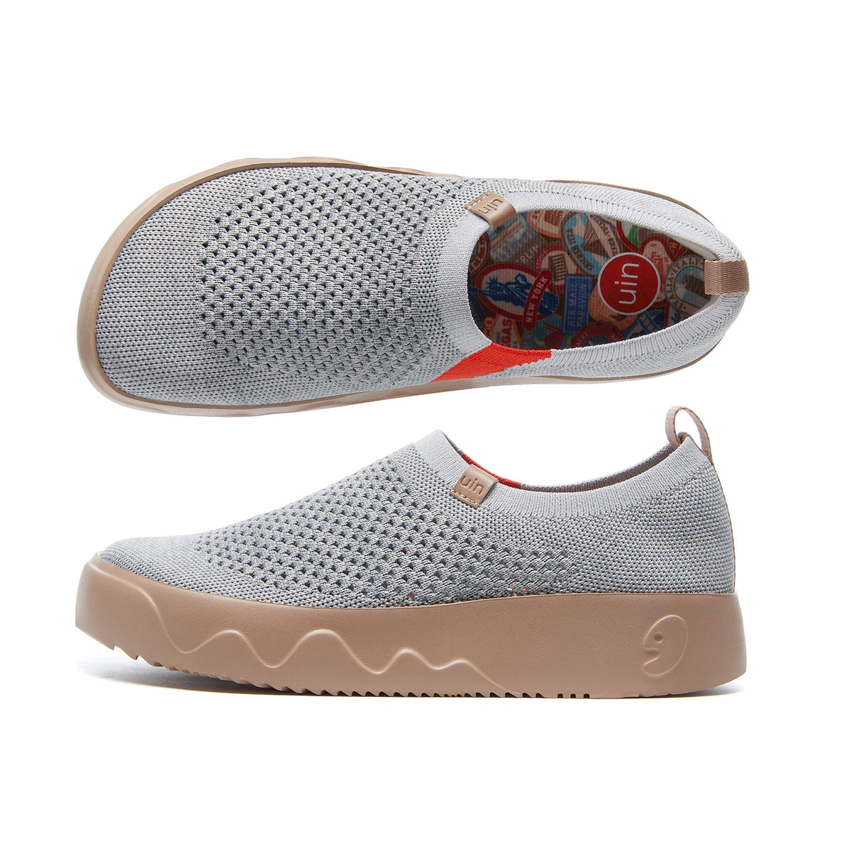 UIN MENS OCEANIA’S TREASURE KNIT SLIP ON  SHOES FTL-12-103 1.jpg main image 3