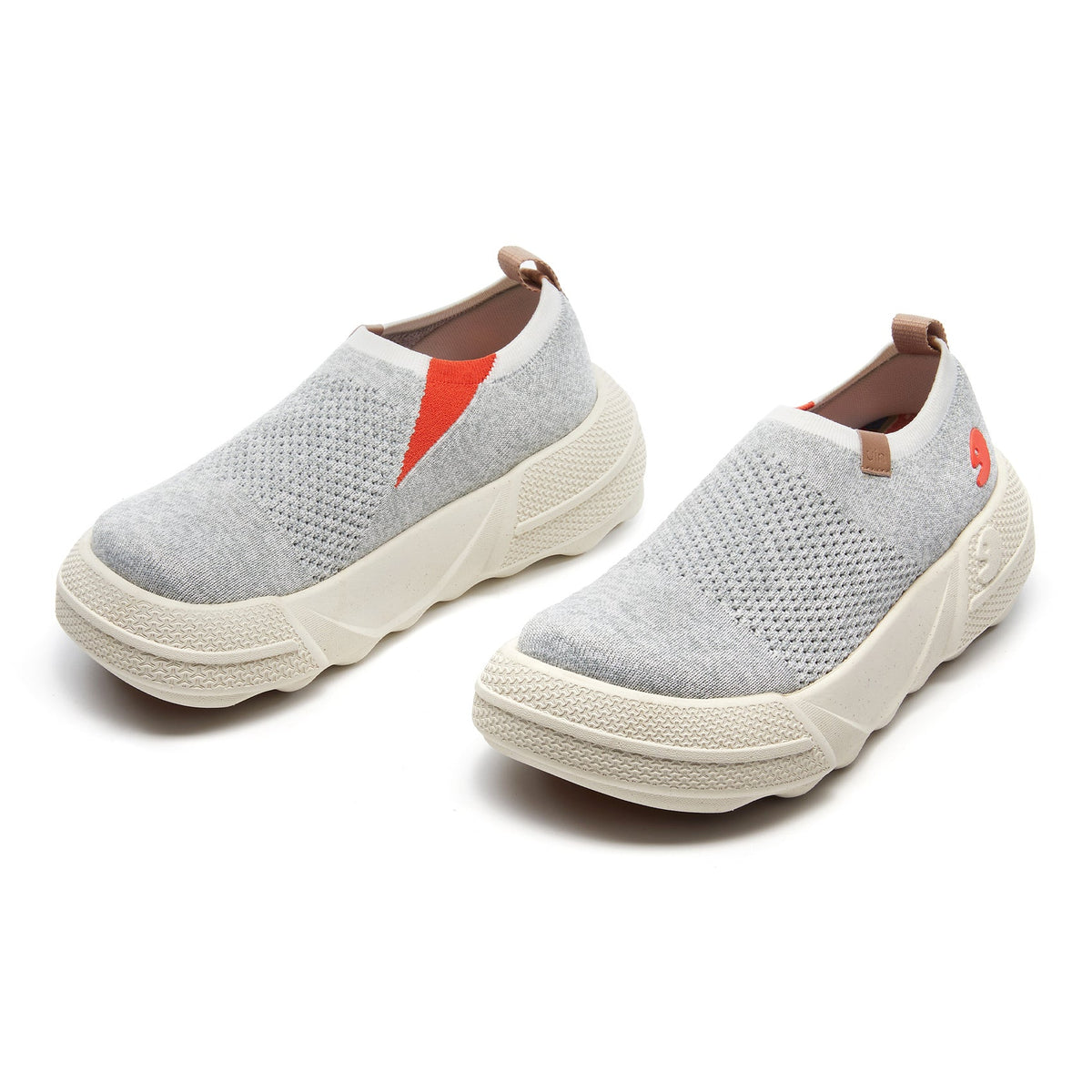 UIN Toledo Shoes Womens Size 9 Gray Wool Slip On Casual Footwear Grey Resortwear UIN Women main image 2