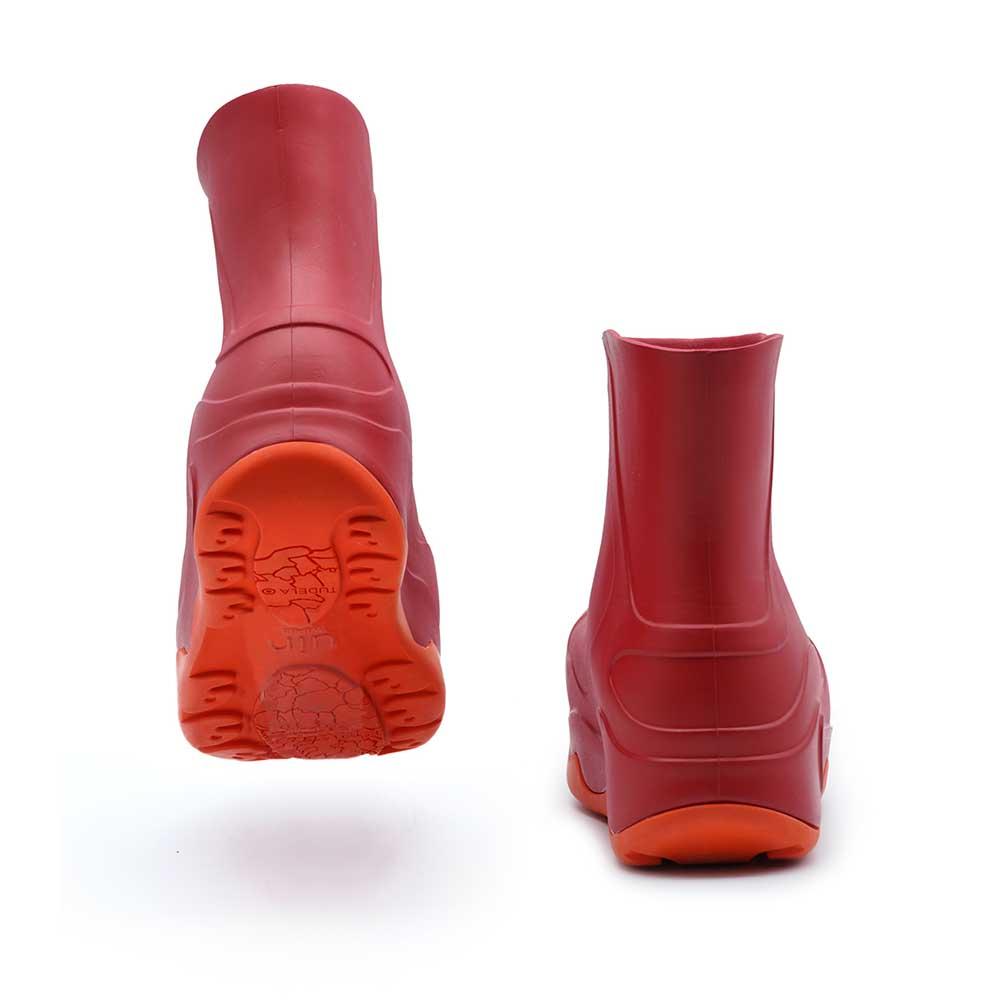 أحذية قرمزي نافارا للنساء