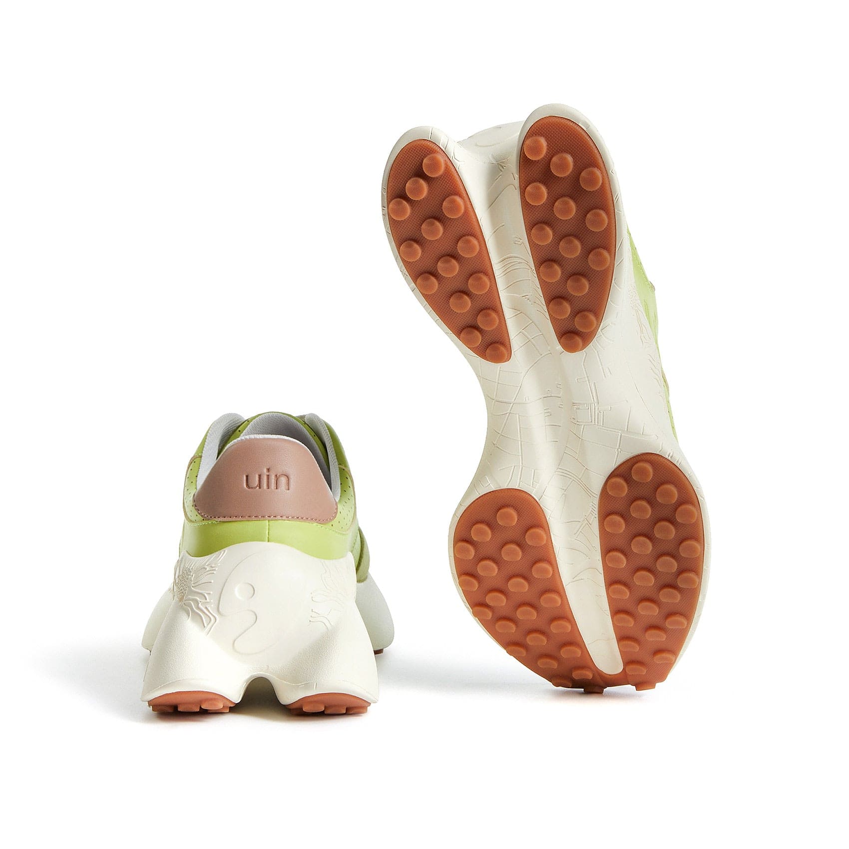 UIN Footwear Women Avocado Lleida I Women Canvas loafers