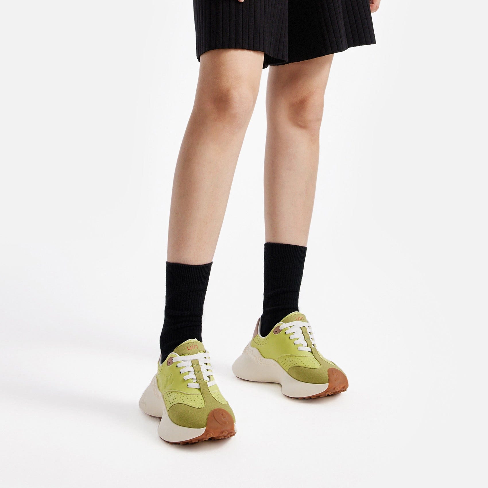 UIN Footwear Women Avocado Lleida I Women Canvas loafers