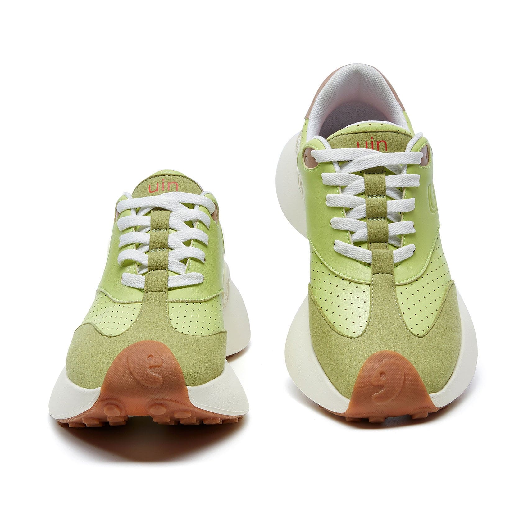 UIN Footwear Women Avocado Lleida I Women Canvas loafers