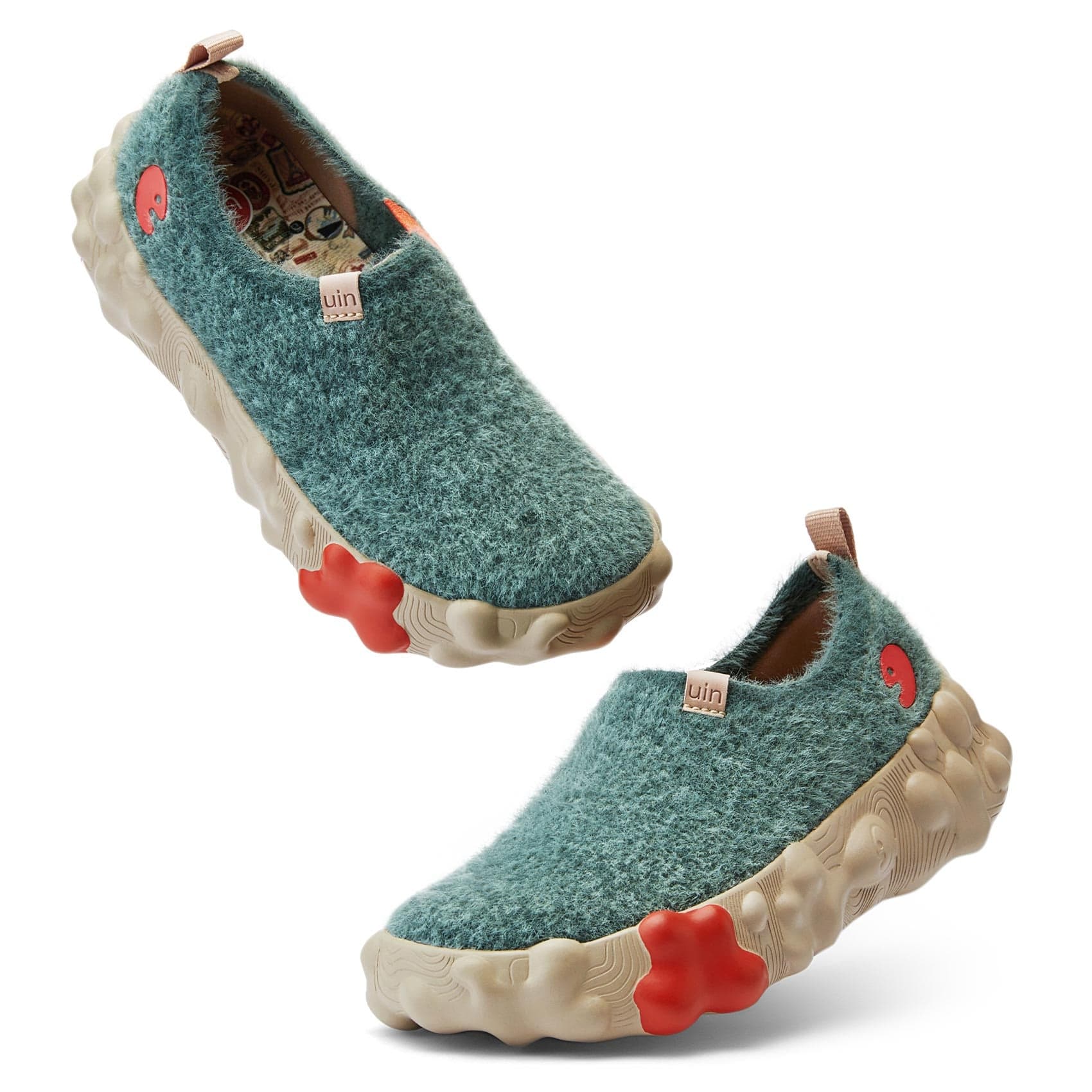 UIN Footwear Women Grass Green Toeldo VI Women Canvas loafers