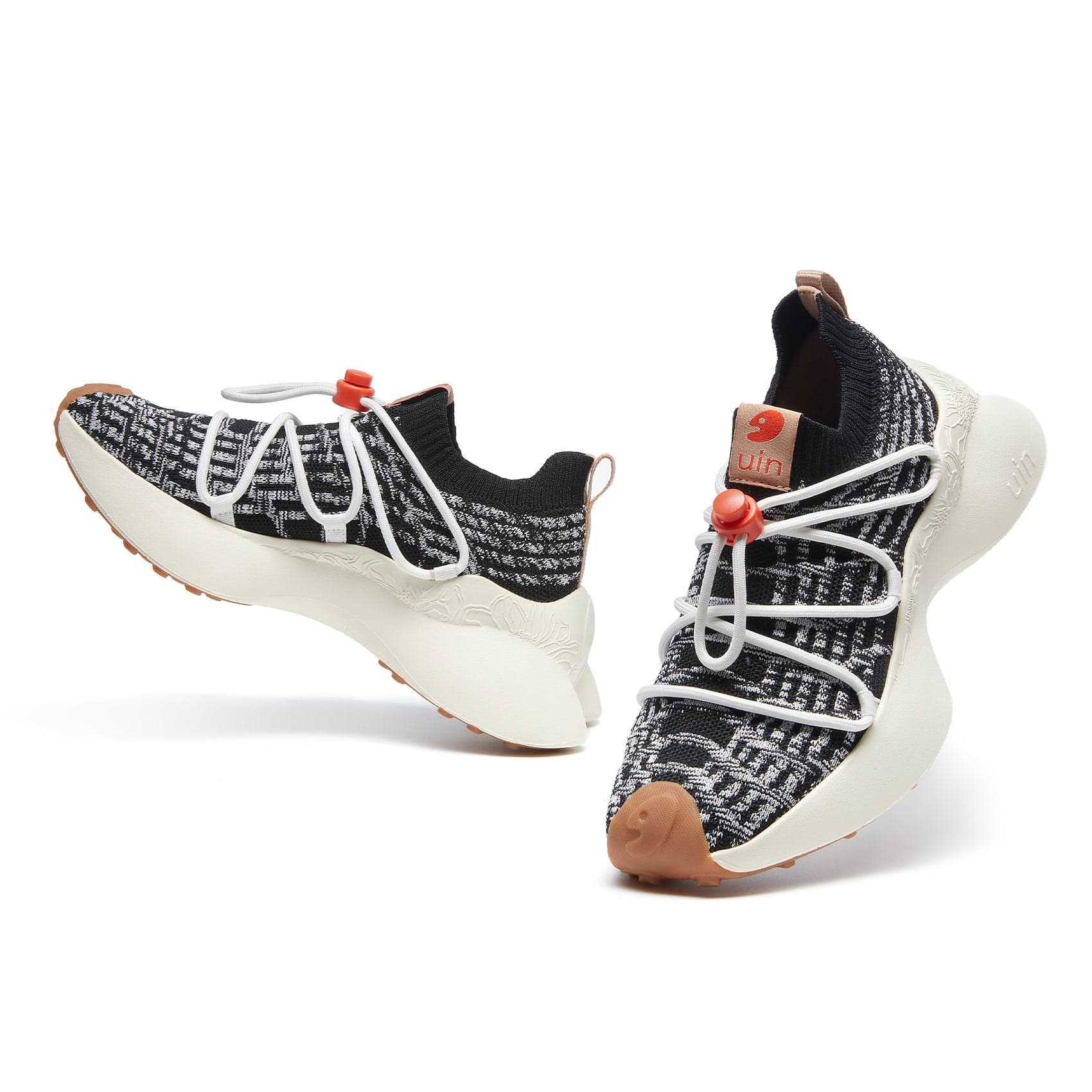 UIN Footwear Women Spider Web Lleida IV Women Canvas loafers