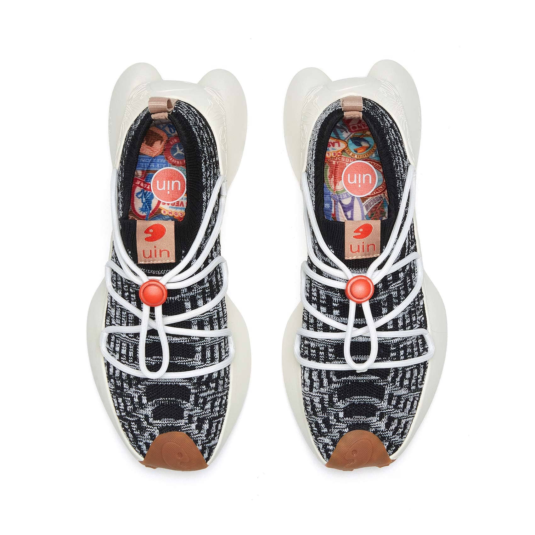 UIN Footwear Women Spider Web Lleida IV Women Canvas loafers