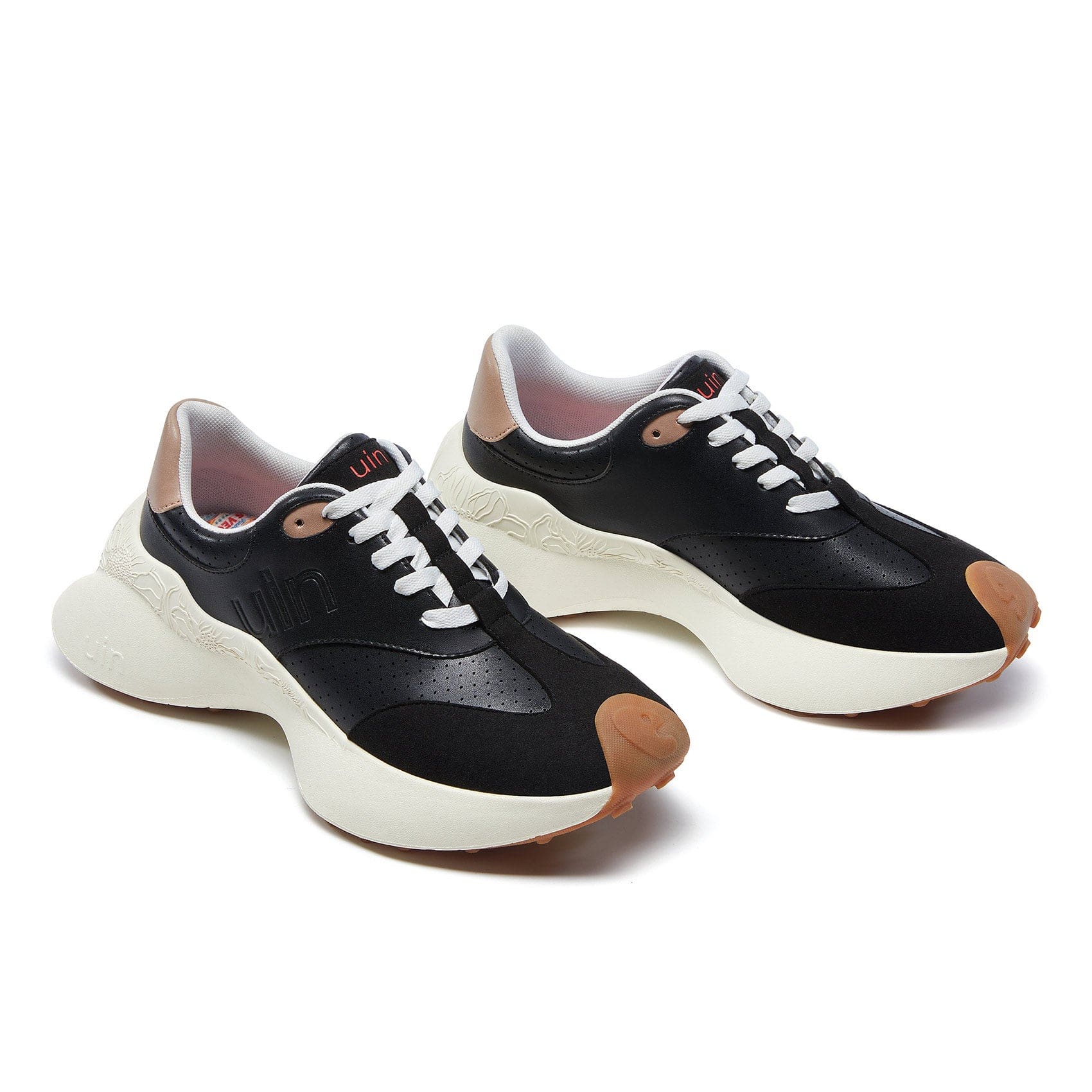 UIN Footwear Women Straight Black Lleida I Women Canvas loafers