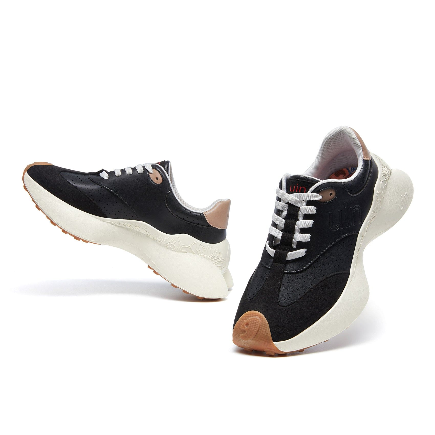 UIN Footwear Women Straight Black Lleida I Women Canvas loafers