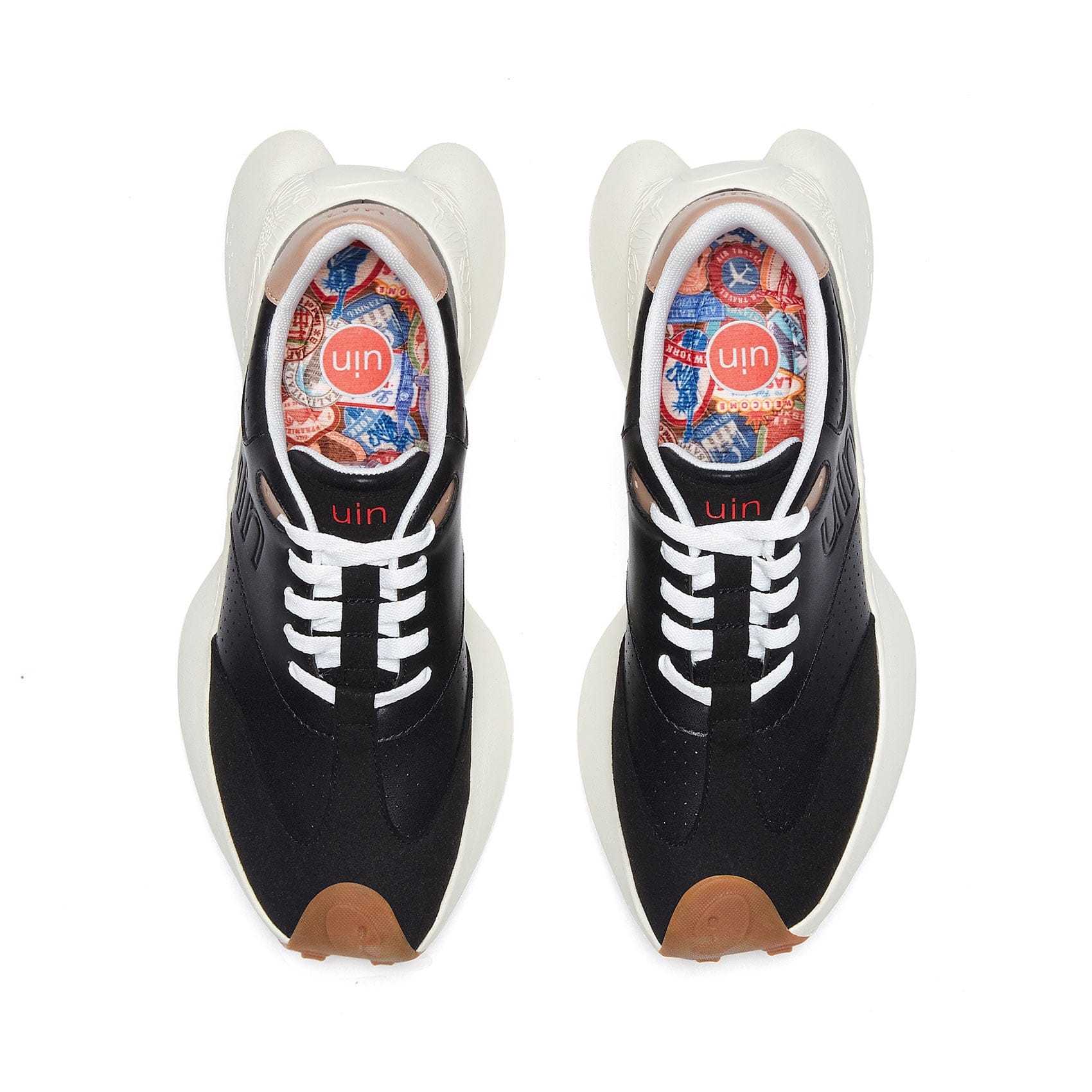 UIN Footwear Women Straight Black Lleida I Women Canvas loafers