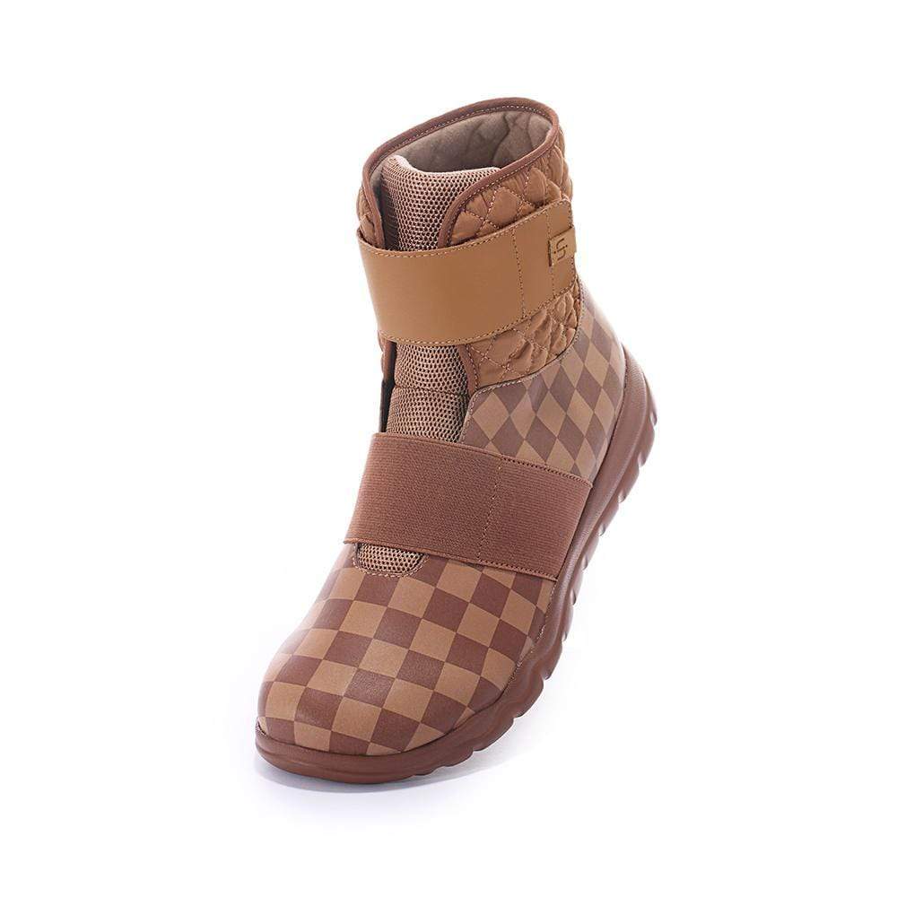 UIN Footwear Women Halifax Brown Canvas loafers