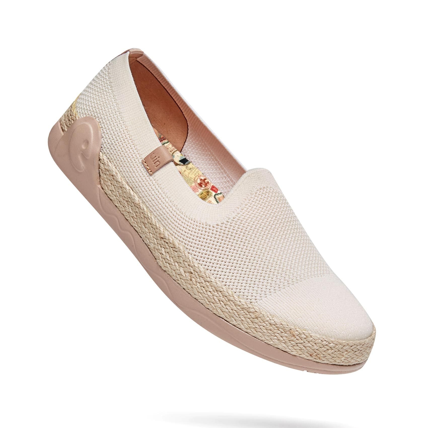 UIN Footwear Women Marbella II Creamy-white Canvas loafers