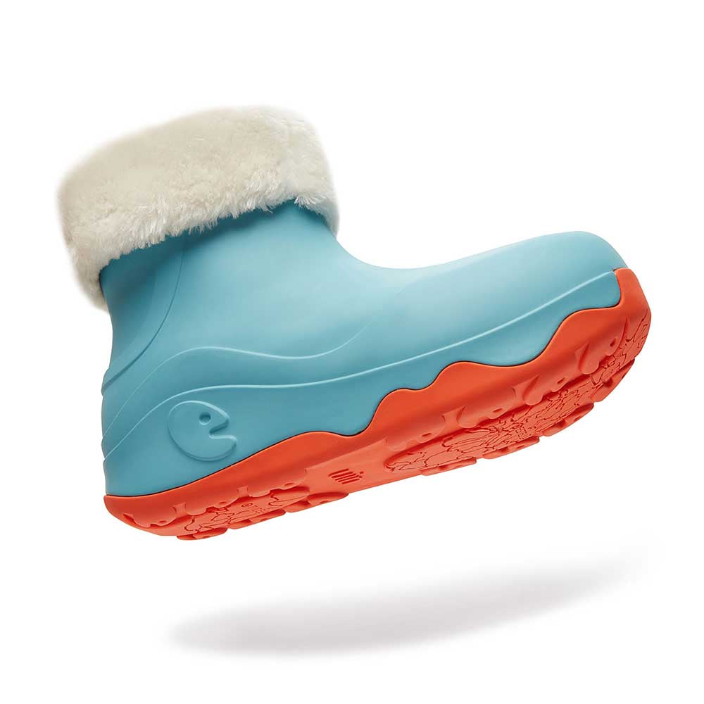 أحذية Saxe Blue Navarra مع بطانات قيلولة للسيدات