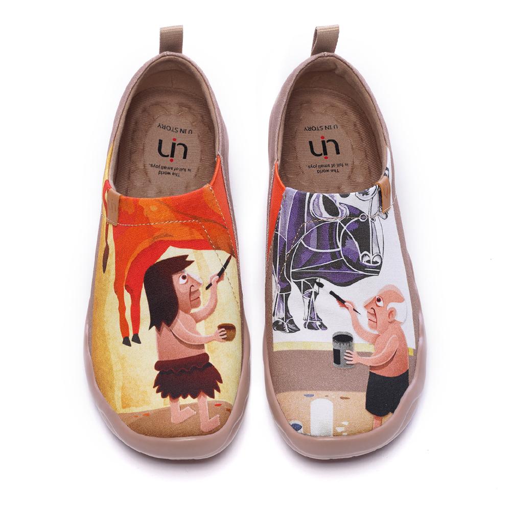 BEAUTYBULL Men Art Designed Canvas Shoes