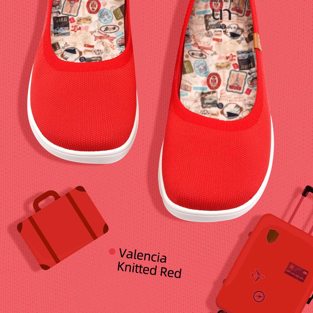 Valencia Knitted Red (Kids)