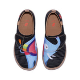 UIN Footwear Kid Blue Elephant Toledo I Kid Canvas loafers