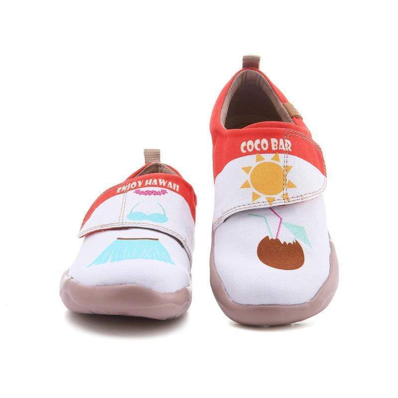 UIN Footwear Kid Clean Beach Canvas loafers