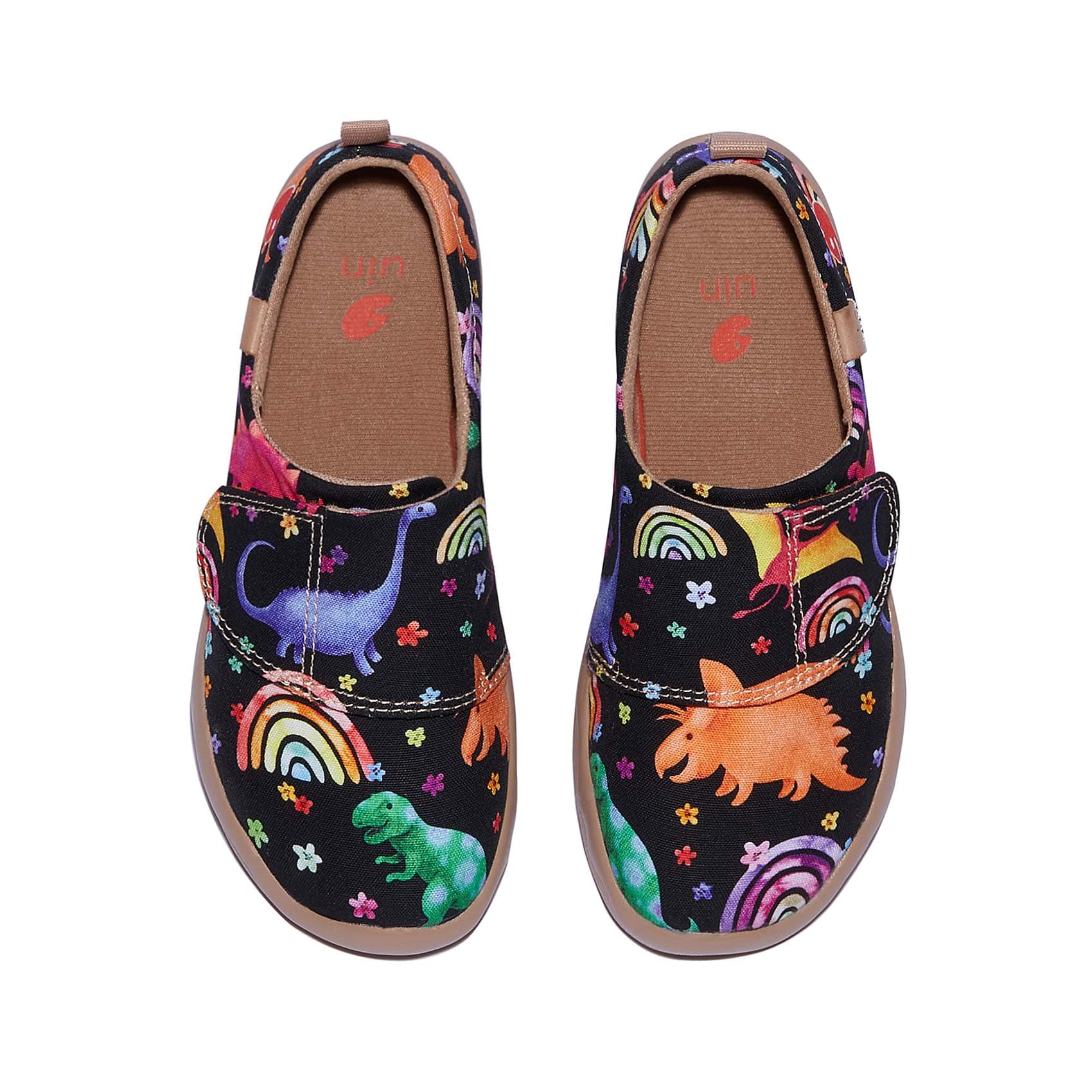 UIN Footwear Kid Dinosaurs Wonderland Toledo I Kid Canvas loafers