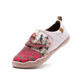 UIN Footwear Kid Flower Field Canvas loafers