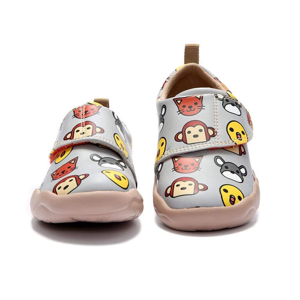 UIN Footwear Kid Little Bean Canvas loafers