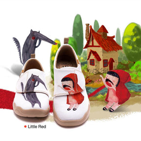 UIN Footwear Kid Little Red Kid Canvas loafers