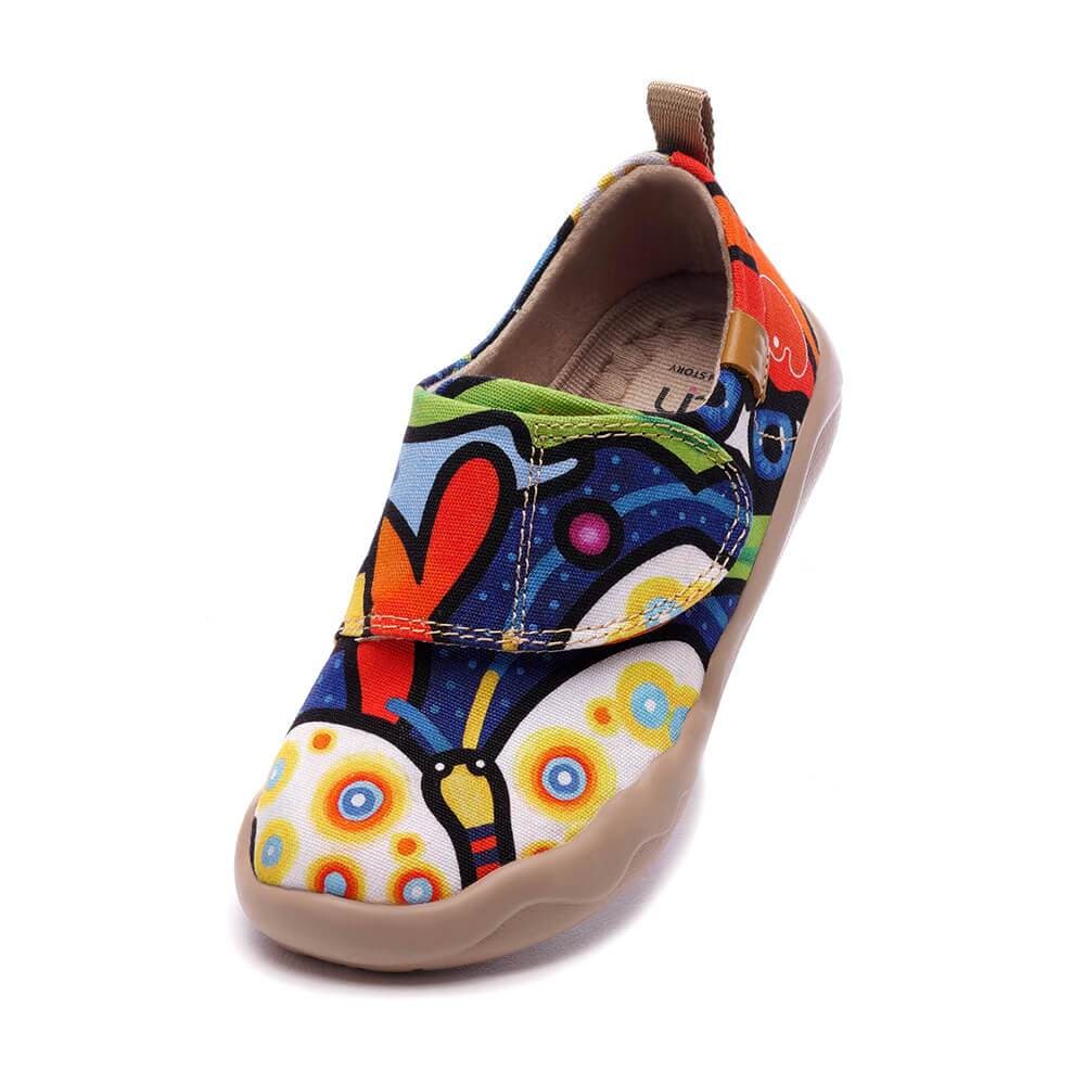 UIN Footwear Kid Secret Garden Kid Canvas loafers