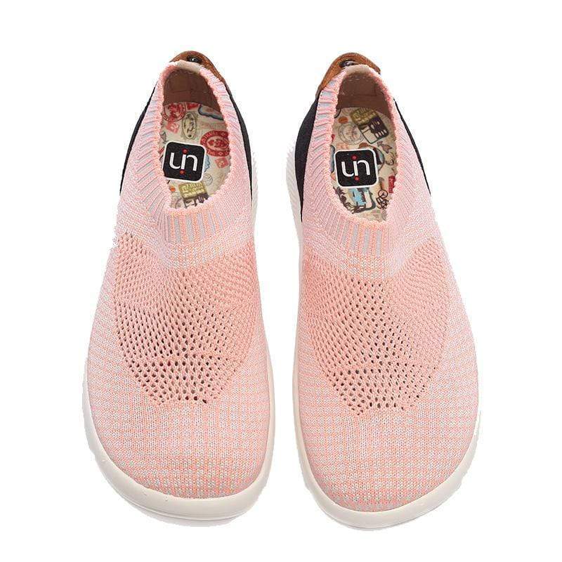 UIN Footwear Kid Sicily Pink Canvas loafers