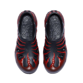 UIN Footwear Men Black & Red Octopus II Men Canvas loafers