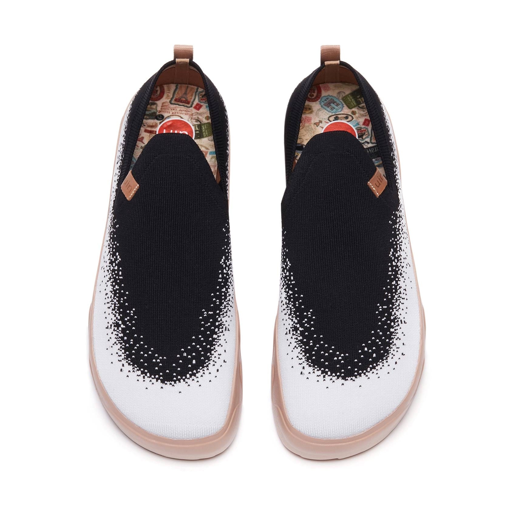 UIN Footwear Men Black Spray Fuerteventura I Men Canvas loafers