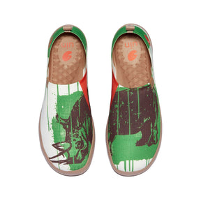UIN Footwear Men Green Rhino Toledo I Men Canvas loafers
