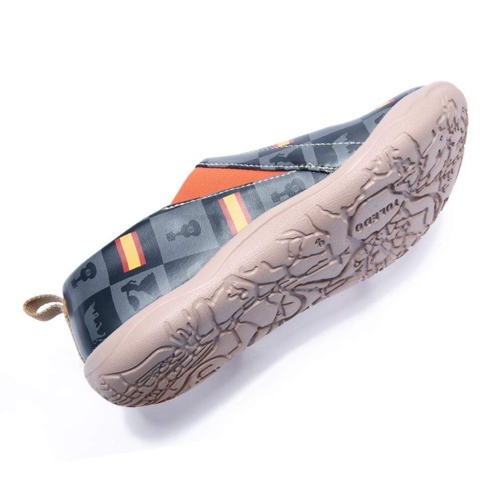 UIN Footwear Men Imprint Canvas loafers