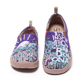 Inspiration on Barcelona Colorful Art Shoes For Men Men UIN 