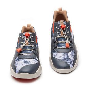UIN Footwear Men Le Passé-Grey Mijas III Men Canvas loafers