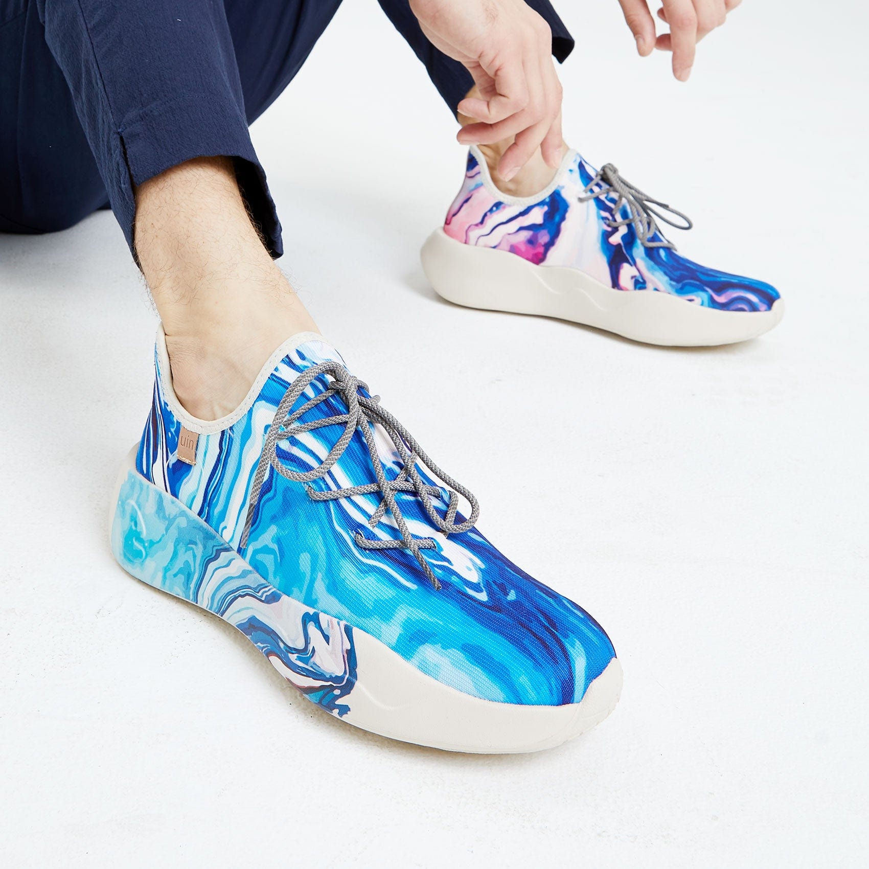 UIN Footwear Men Milky Way San Sebastian II Men Canvas loafers
