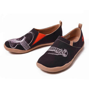 UIN Footwear Men Play the Flamenco Canvas loafers