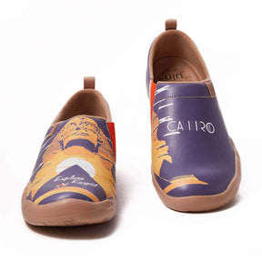 UIN Footwear Men (Pre-sale) Great Sphinx of Giza Canvas loafers