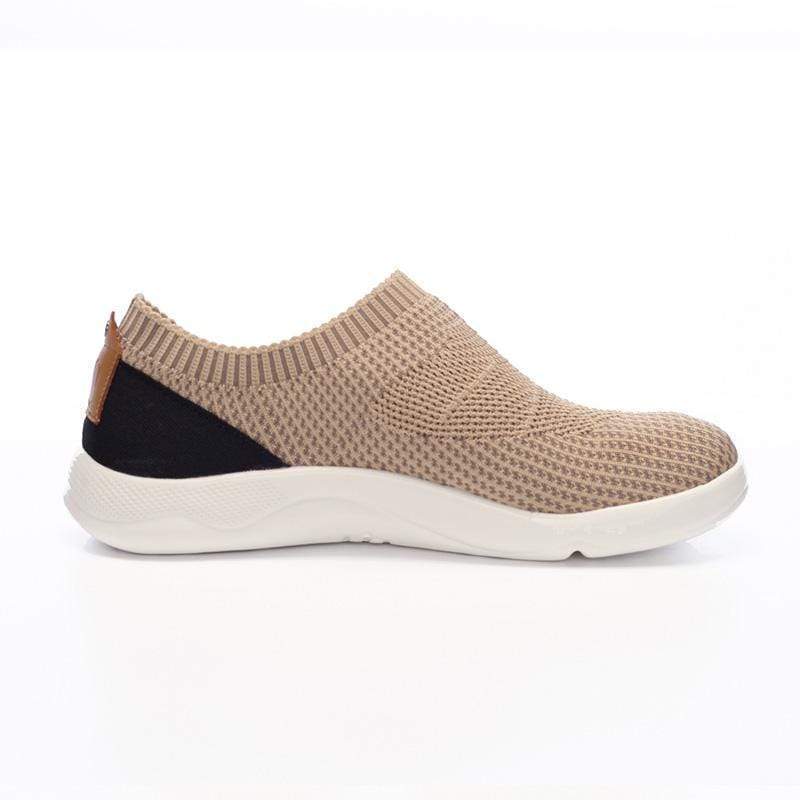UIN Footwear Men Sicily Brown Canvas loafers