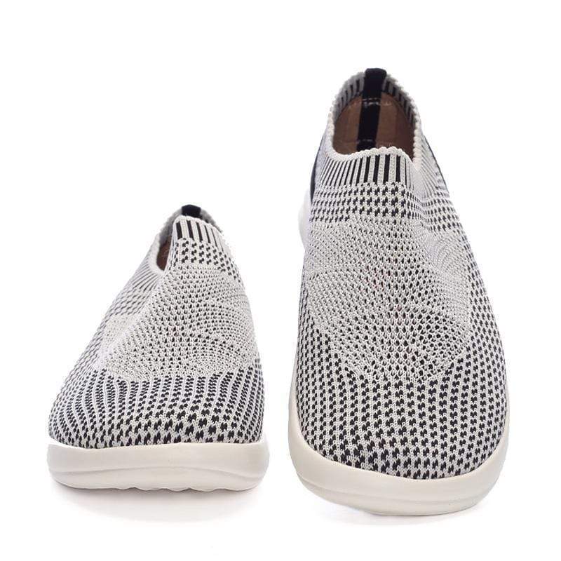 UIN Footwear Men Sicily Grey Canvas loafers