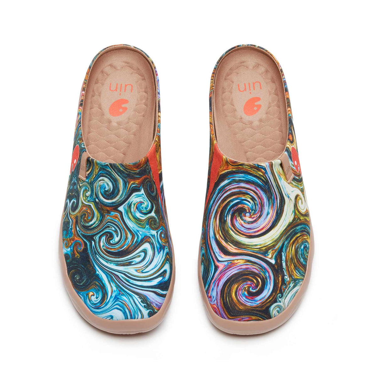 UIN Footwear Men Starry Night Malaga Slipper Men Canvas loafers