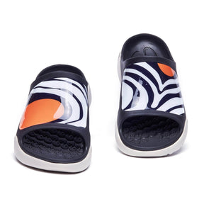 UIN Footwear Men Sunset by the Sea Ibiza Slides Canvas loafers