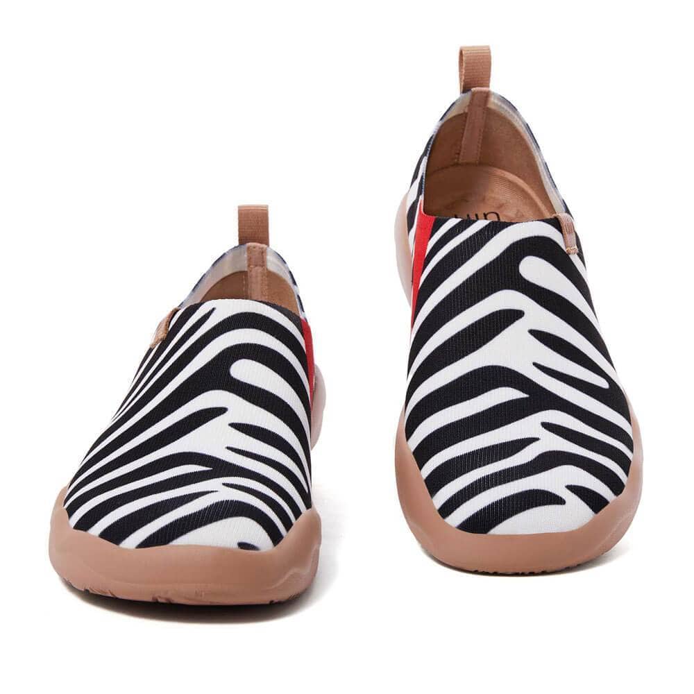 UIN Footwear Men Zebra Men Canvas loafers