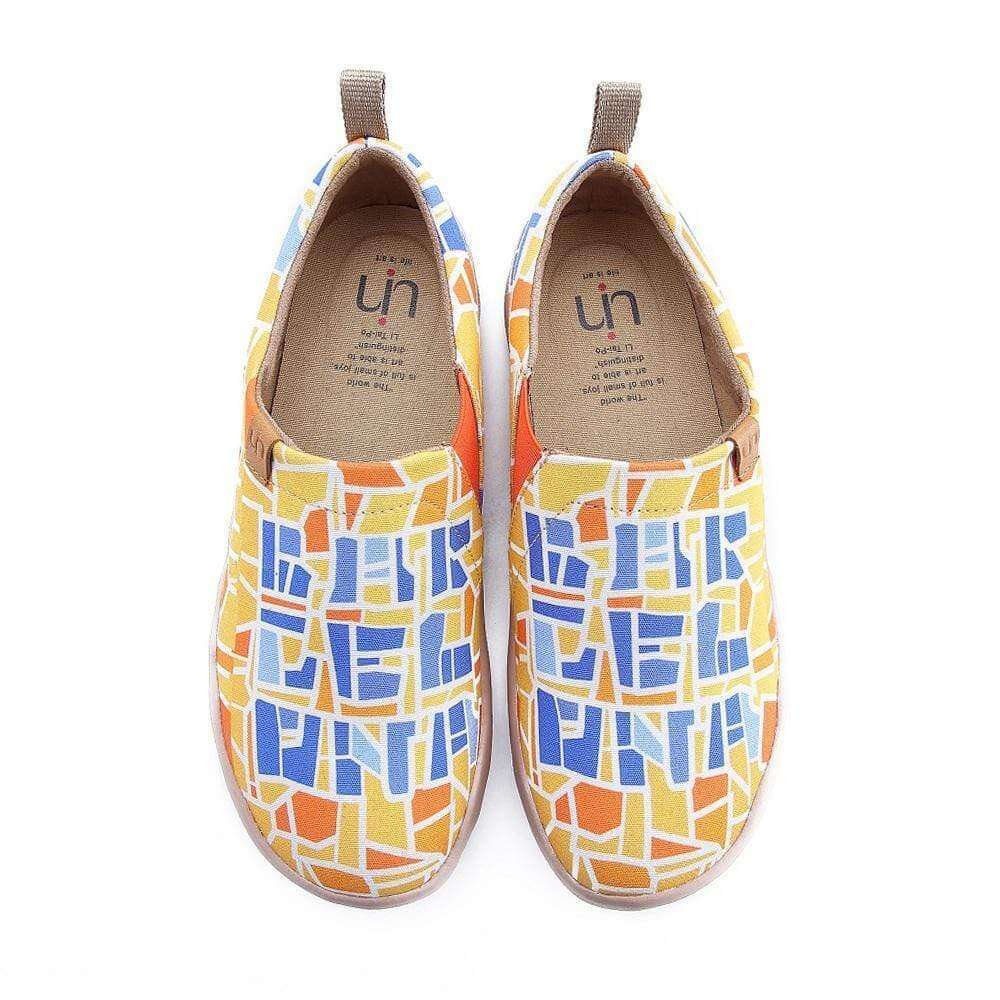 Barcelona Code Painted Canvas Shoes Women UIN 