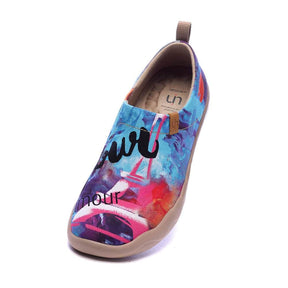 UIN Footwear Women Bonjour Canvas loafers