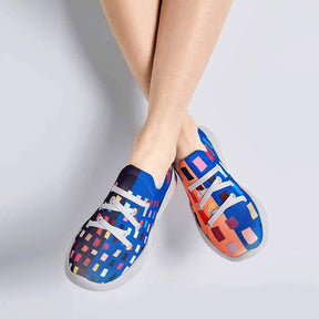 UIN Footwear Women Color Block Women Canvas loafers