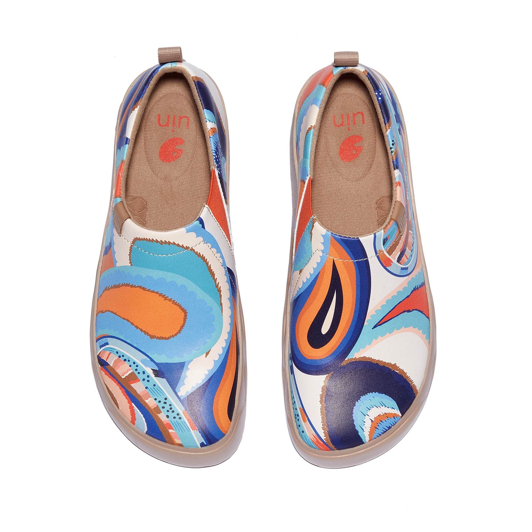 UIN Footwear Women Colorful Whirlpool II Toledo IX Women Canvas loafers