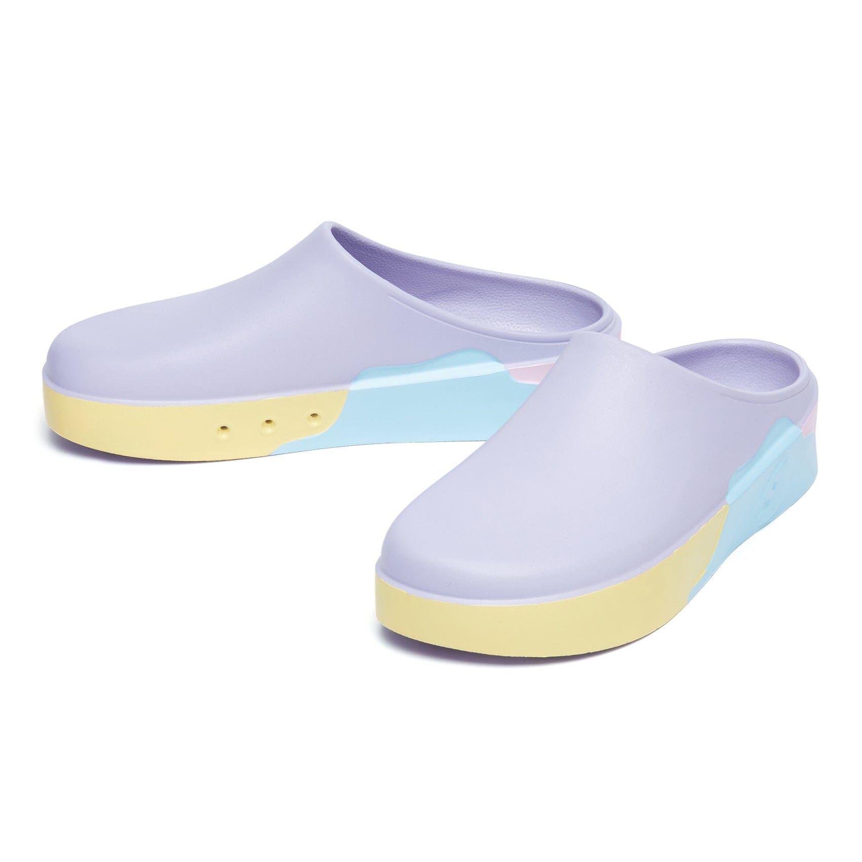 UIN Footwear Women Creamy Macaron Tenerife Women Canvas loafers