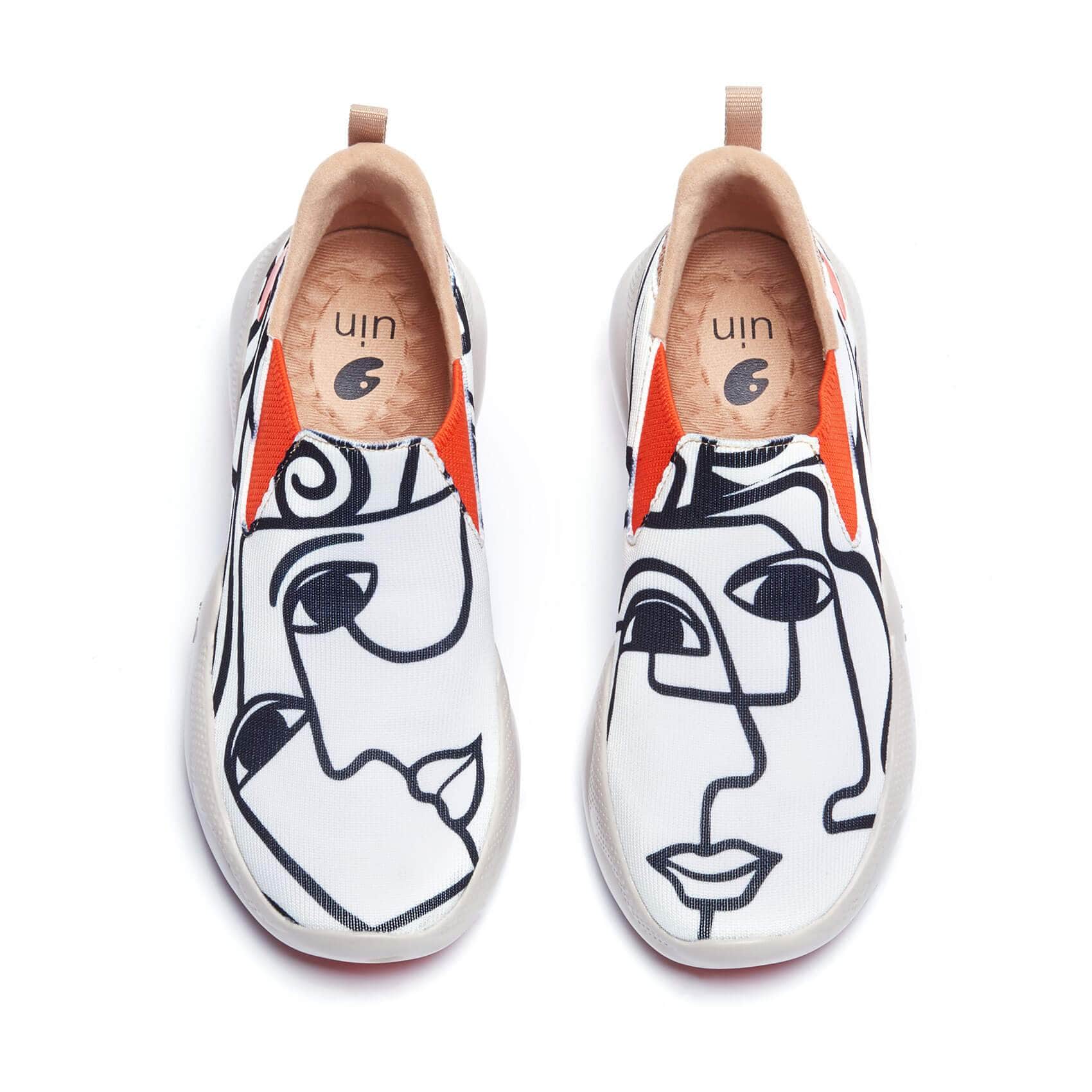 UIN Footwear Women Fall in Love Mijas II Canvas loafers