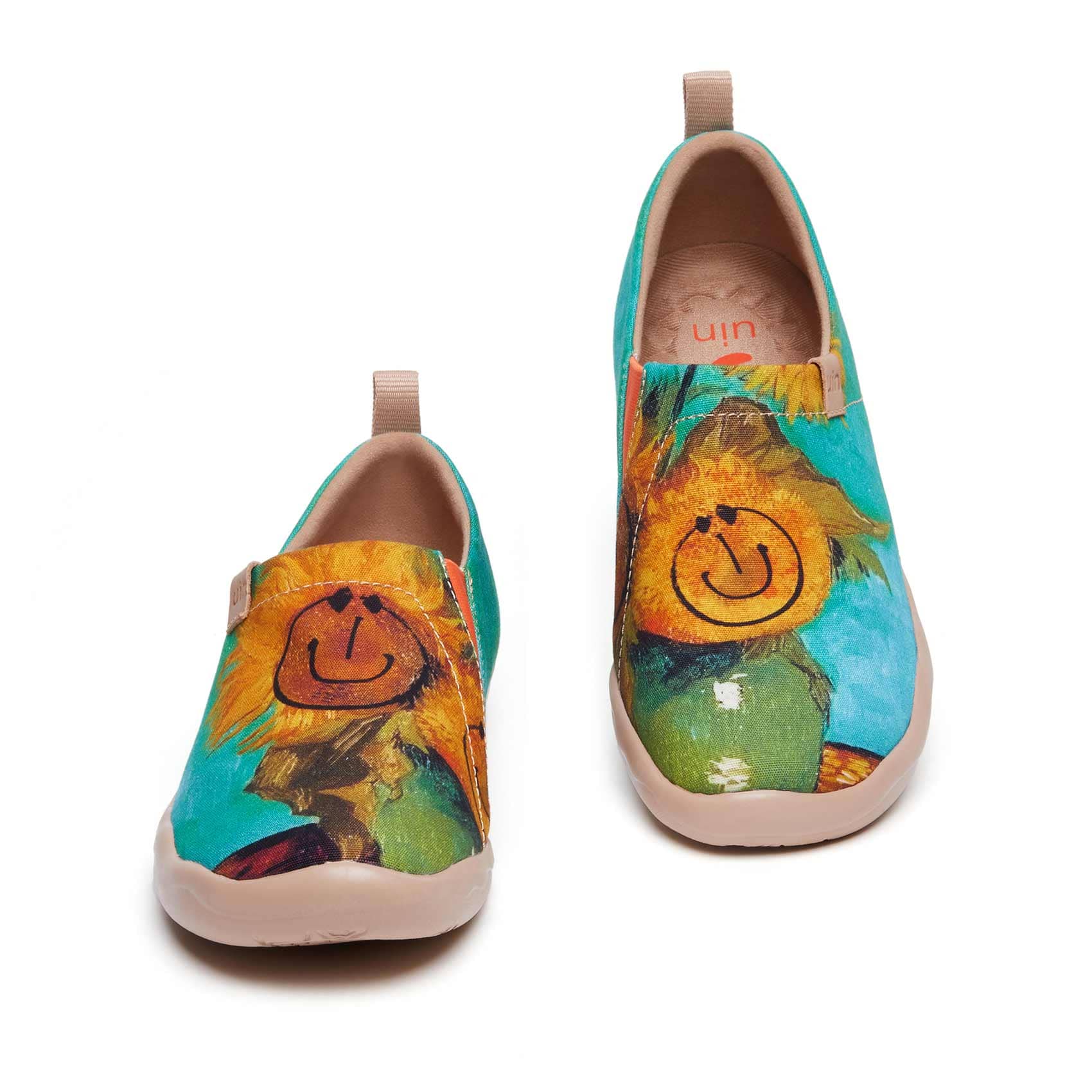 UIN Footwear Women Foral Smiley Toledo I Women Canvas loafers