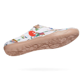 UIN Footwear Women Hidden Beauty II Malaga slipper Women Canvas loafers